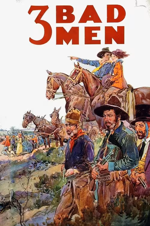 Poster for 3 Bad Men