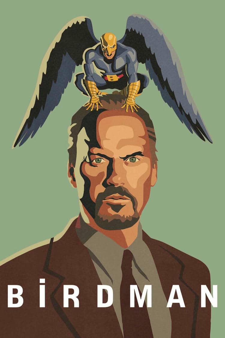 Poster for Birdman or (The Unexpected Virtue of Ignorance)