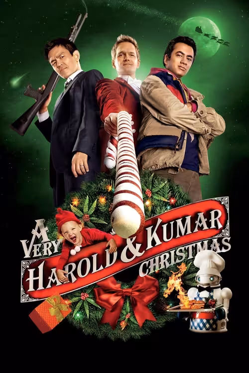 Poster &mdash; A Very Harold & Kumar Christmas