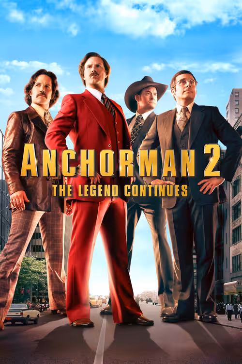 Poster &mdash; Anchorman 2: The Legend Continues