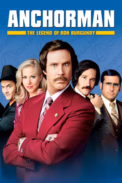 Poster &mdash; Anchorman: The Legend of Ron Burgundy