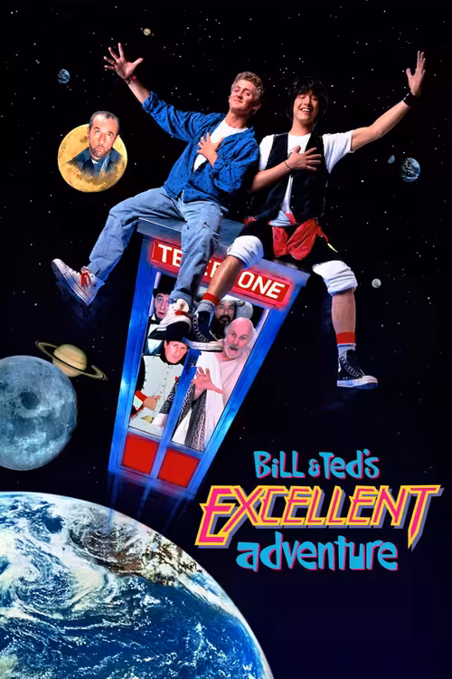 Poster &mdash; Bill & Ted's Excellent Adventure