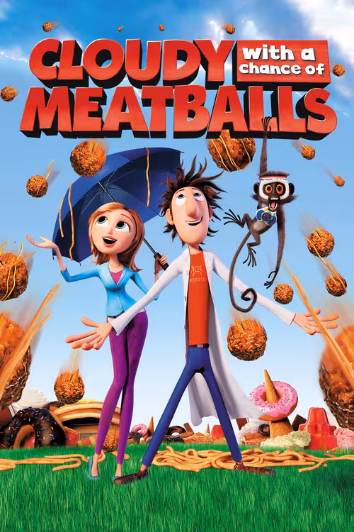 Poster &mdash; Cloudy with a Chance of Meatballs