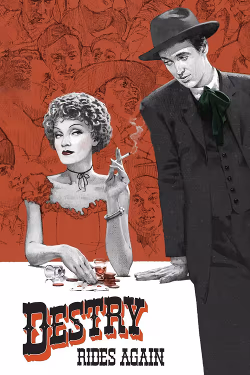 Poster &mdash; Destry Rides Again