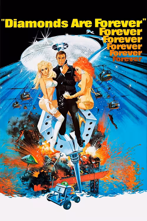 Poster &mdash; Diamonds Are Forever