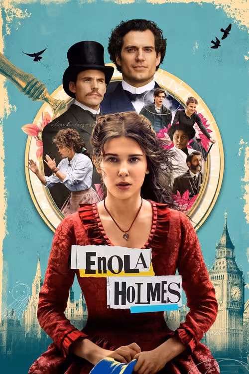 Poster &mdash; Enola Holmes