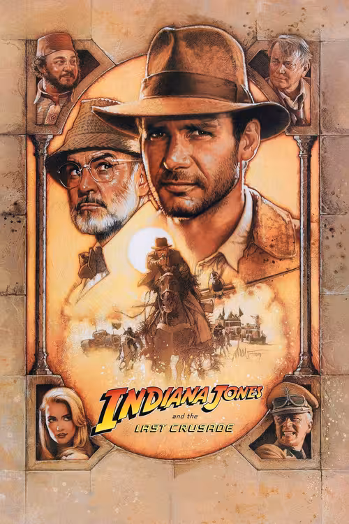 Poster &mdash; Indiana Jones and the Last Crusade