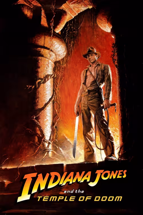 Poster &mdash; Indiana Jones and the Temple of Doom