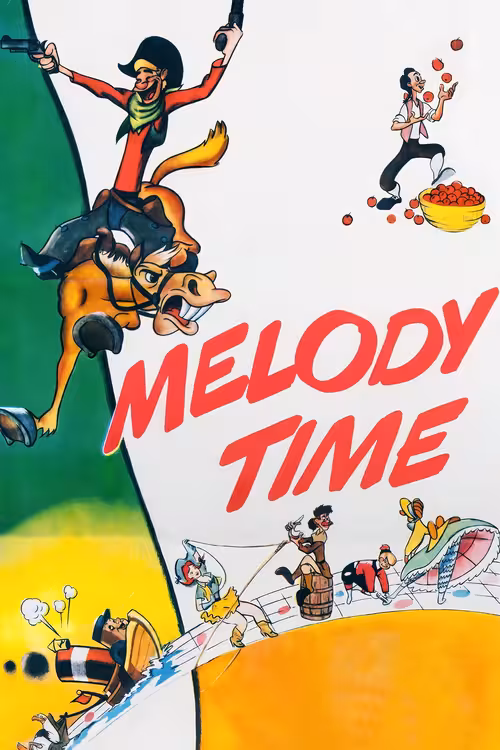 Poster &mdash; Melody Time