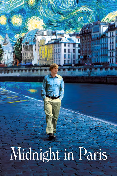 Poster &mdash; Midnight in Paris