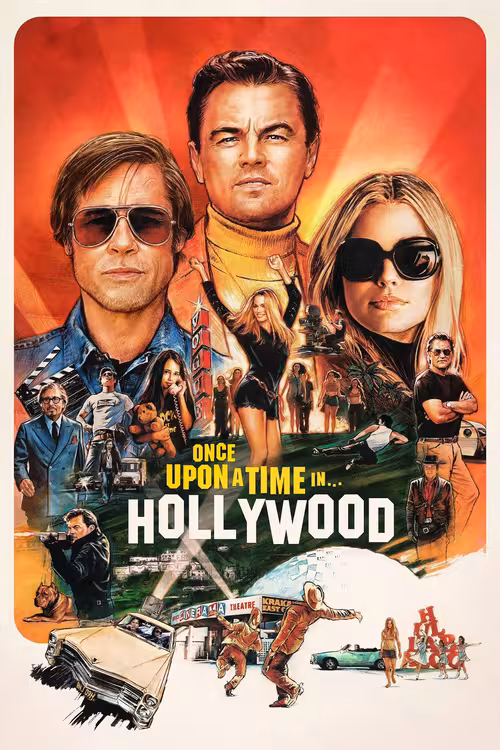 Poster for Once Upon a Time... in Hollywood
