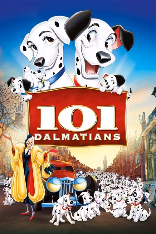 Poster &mdash; One Hundred and One Dalmatians
