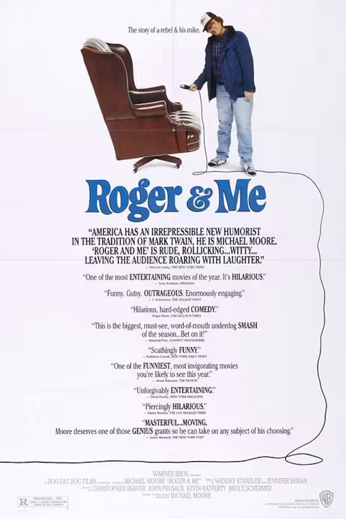 Poster &mdash; Roger & Me