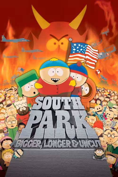 Poster &mdash; South Park: Bigger, Longer & Uncut