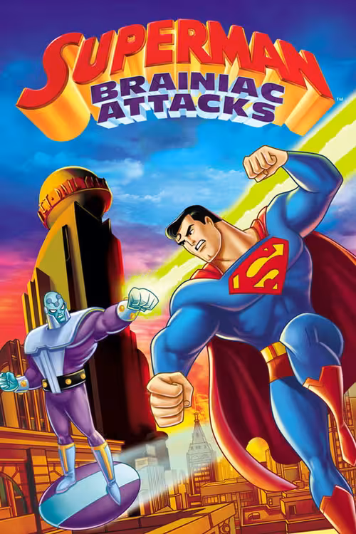 Poster for Superman: Brainiac Attacks