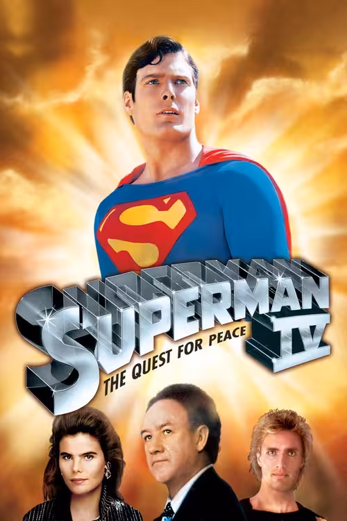 Poster for Superman IV: The Quest for Peace