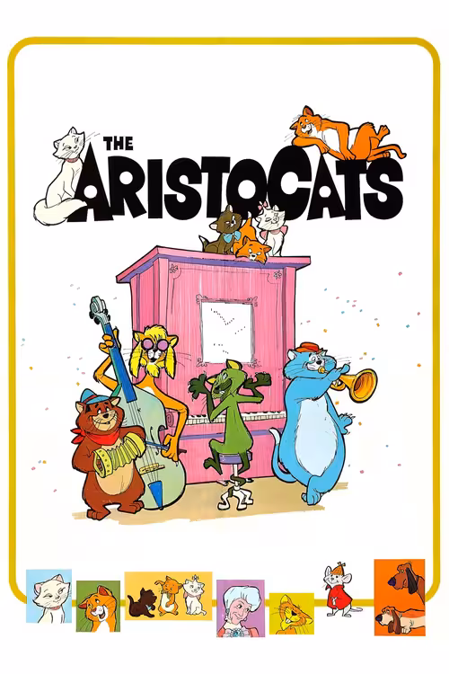 Poster &mdash; The Aristocats
