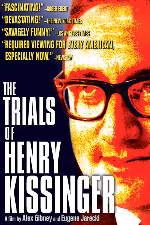 Poster for The Trials of Henry Kissinger