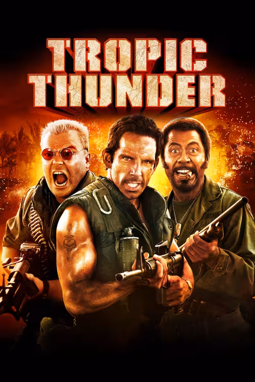Poster for Tropic Thunder