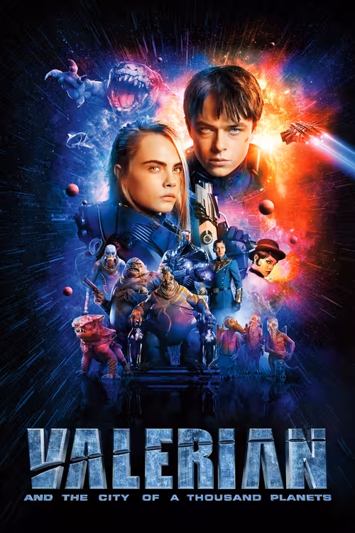 Poster &mdash; Valerian and the City of a Thousand Planets